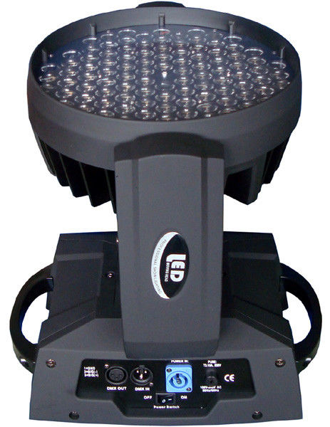 108 iluminação clara principal movente da fase do diodo emissor de luz do profissional do diodo emissor de luz de x 3W RGBW para o clube nocturno