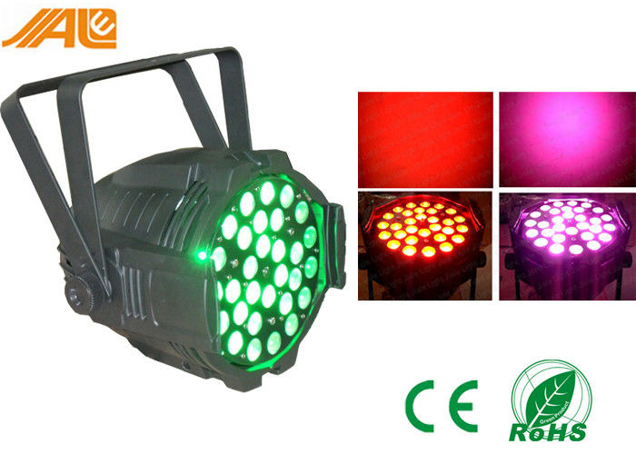 30 a paridade do diodo emissor de luz de x 3W RGB pode luzes com a mostra da fase do DJ do zumbido que ilumina o azul verde vermelho