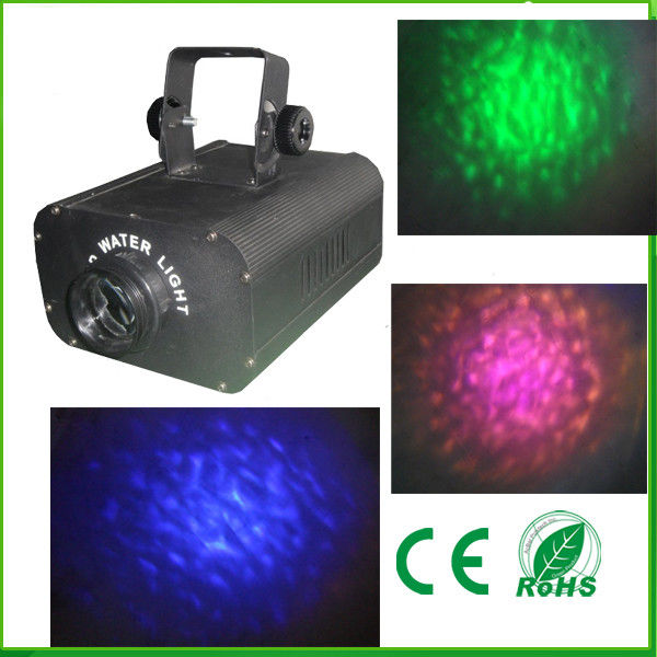 30W DJ encenam a iluminação do Gobo da lâmpada/água do efeito da onda de água do diodo emissor de luz das luzes para a decoração do clube
