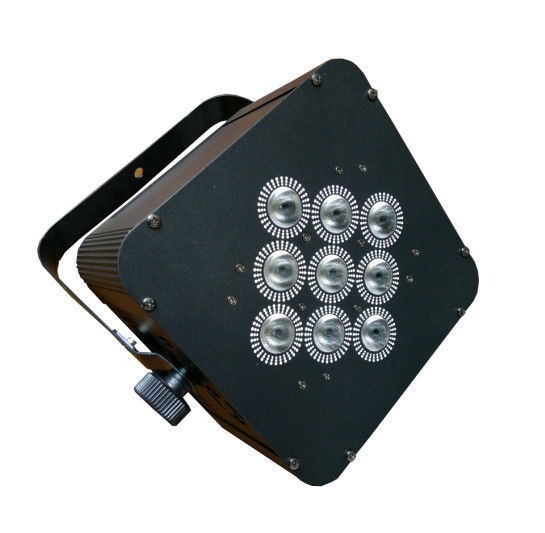 a bateria de 9W 10W 15W opera a iluminação profissional da fase da luz sem fio das latas da paridade do diodo emissor de luz