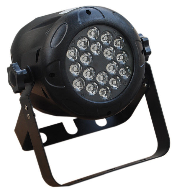 18 o plástico interno de x 3w conduziu a paridade brilho alto claro de dispositivos elétricos de iluminação da fase do DJ/disco