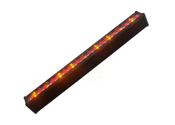 Luz de escurecimento linear da parede da lavagem do diodo emissor de luz de IP65 60hz 72*3W RGBWA